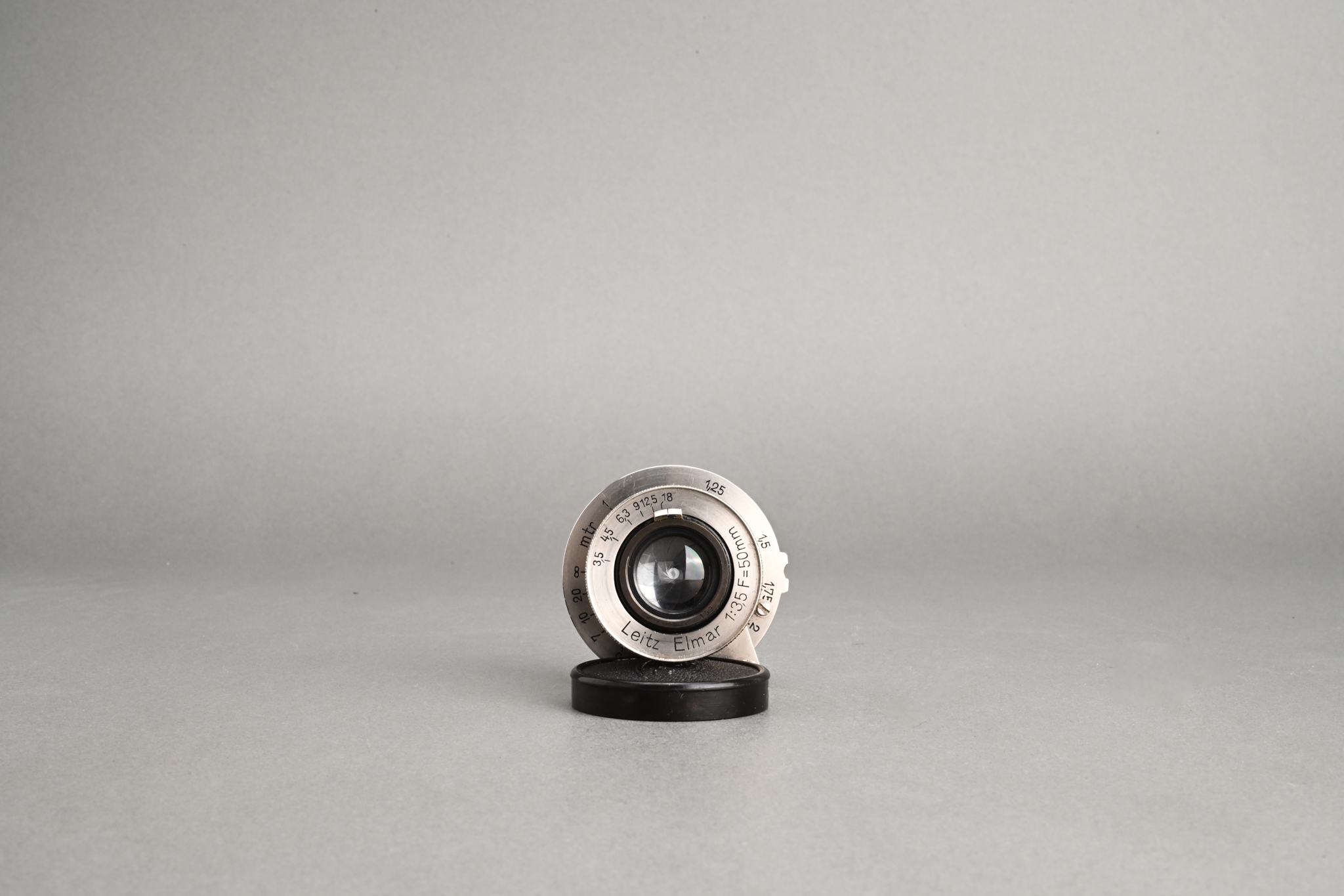 Picture of Leica II (Model D) Black Paint with Elmar 5cm f/3.5 Nickel